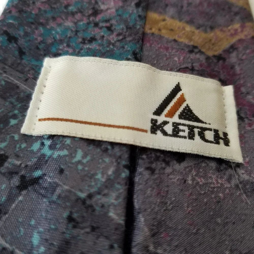 Ketch VINTAGE MENS NOUVEAU Tie